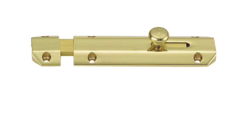 Solid Brass Flush Bolt/Stainless Steel
